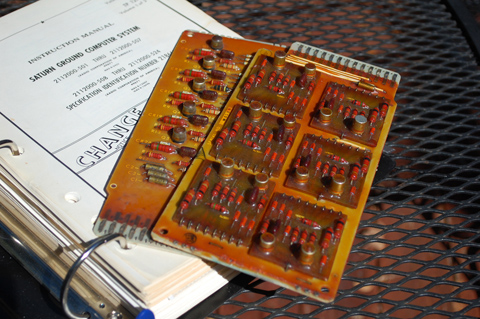 RCA110 ground computer interface boards